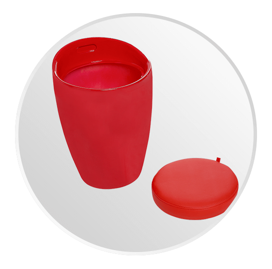 Banqueta tamborete ABS