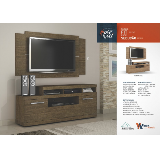 Painel Fit / Rack Seducao