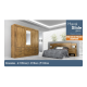 Roupeiro Havai Slide Glass