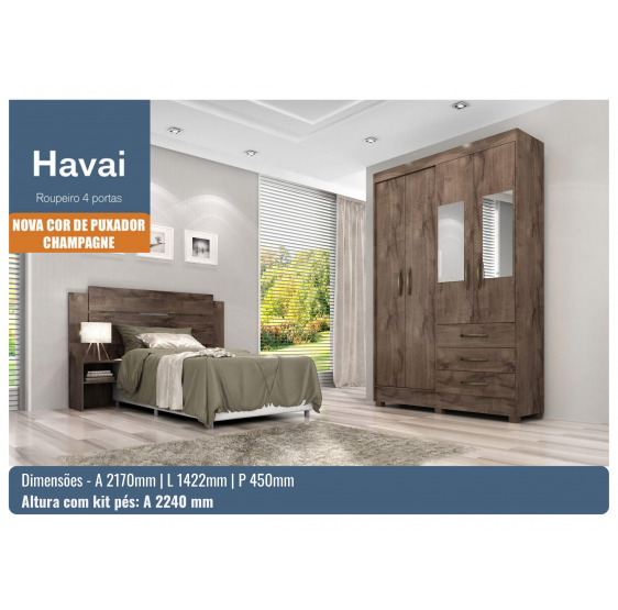 Roupeiro Havai 04 PT