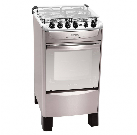 Fogao Fast Cook 04 BC Inox