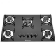 Cooktop a Gás 5 Bocas Itatiaia Preto - Bivolt